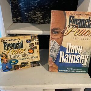 Dave Ramsey Financial Peace University CD Audio Book and Financial Peace Book
